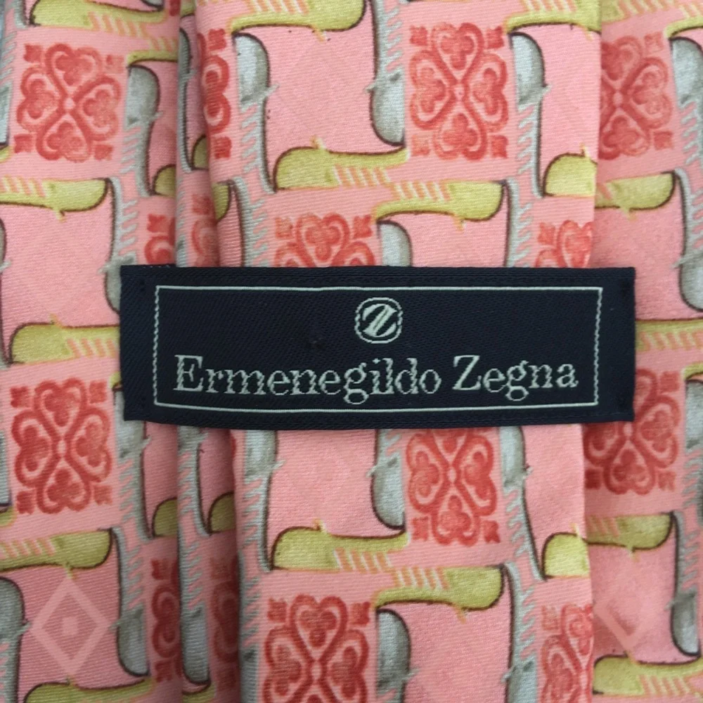 Ermenegildo Zegna Disegno Esclusivo silk tie